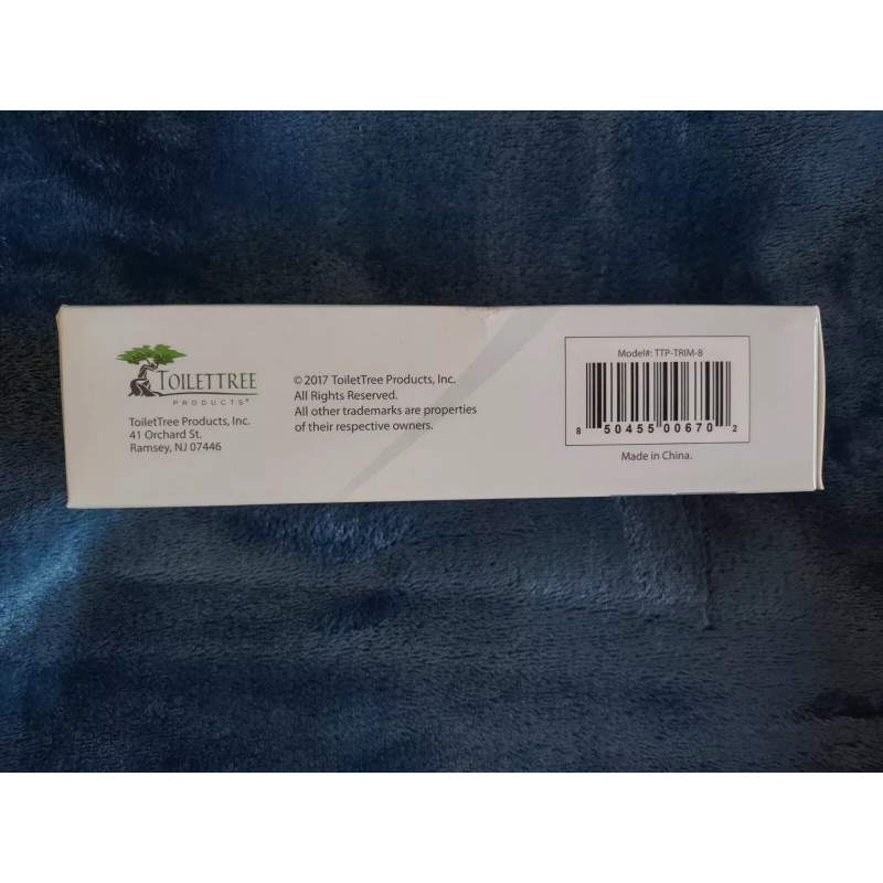 ToiletTree Men's Nose & Ear Trimmer Water Resistant/LED Light