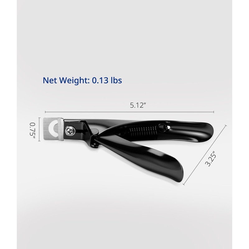AIRSEE Professional Adjustable Stainless Steel Acrylic Nail Clippers False Nail