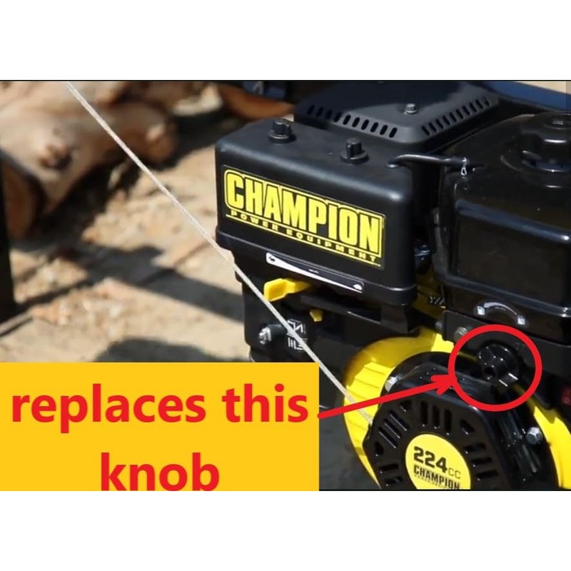 Replacement Fuel Knob Switch Run Off for Champion 25 Ton