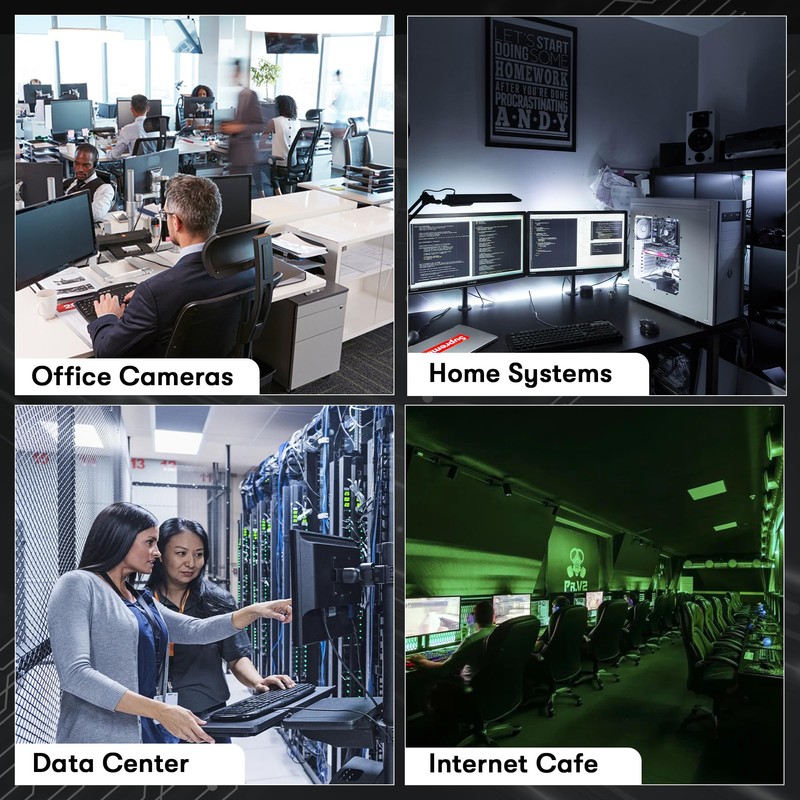 AAA Cables Cat6 Plenum 1000Ft Solid Copper | DSX-8000 Network