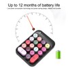 AK18 2.4G Wireless Digital Keypad Accounting External Round Keycap Wireless