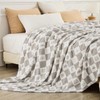EMME Checkered Gift Blanket Twin Size - 60"*80" Grey Bed