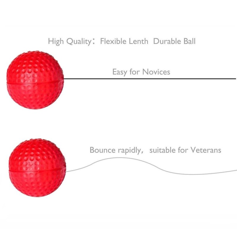 INF Headband with reflex ball, fighting ball with headband for