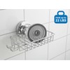 Soap Dish for Shower Suction Cup Powerful Vacuum System Rustproof