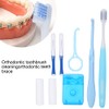 Kit de Cuidado Bucal de Ortodoncia, Cepillo de Limpieza de