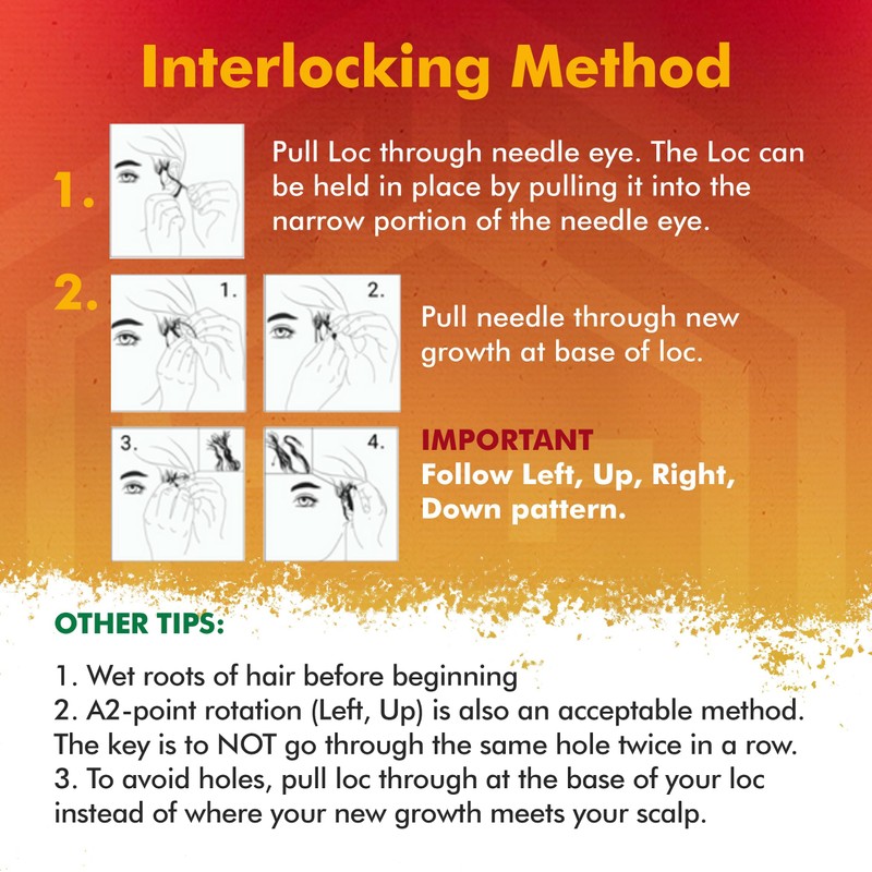 Interlocking Tools for Locs | Sisterlock and Dreadlocks Starter Kit: