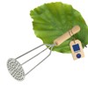 Hofmeister Wooden Potato Masher with Metal Perforated Plate