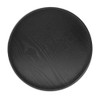 Pissente Black Round Tray 24 x 24 x 2.5cm Serving