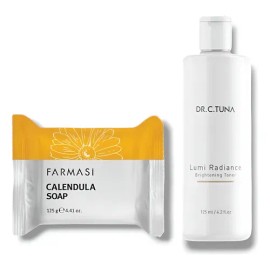 Tónico Facial Lumi Radiance+jabón Adiós Manchas Farmasi