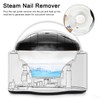 36W Steam Nail Polish Remover Machine Soak Steam Adjustable Heating
