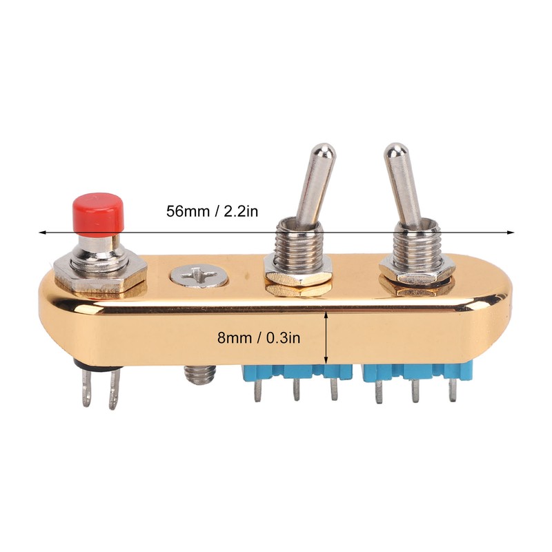 Motorcycle Handlebar Switch Button Stop Start Horn Light Self Resetting
