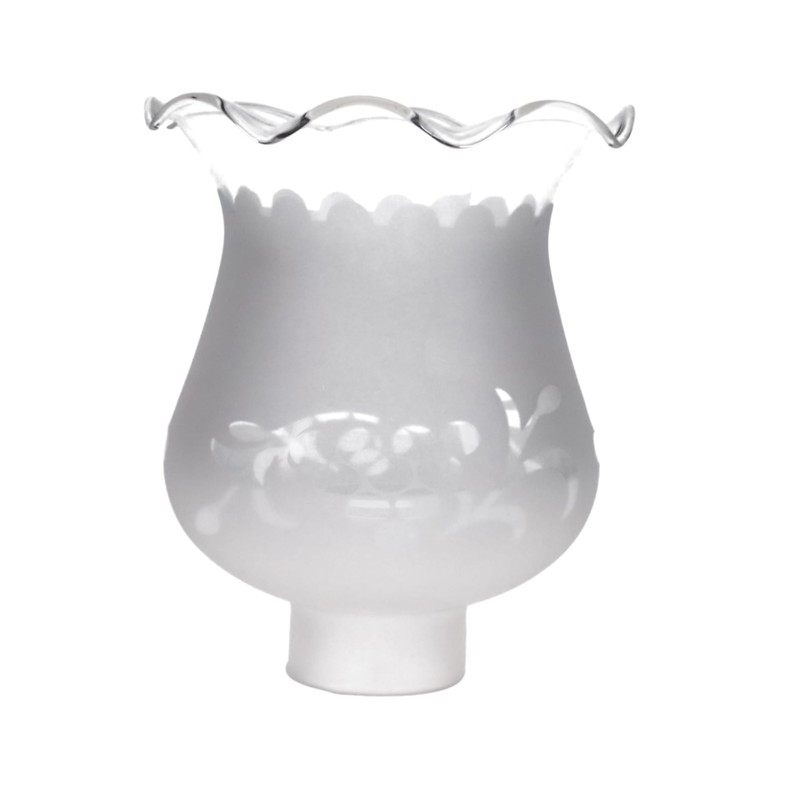 B&P Lamp 1 5/8 Inch Fitter Colonial Style Frosted and