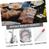KOMBIUDA Stainless Steel Barbecue Thermometer Accurate Meat Probe for Grilling