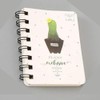 BE-TOOL Cartoon Diary Notepad Mini Spiral Notebook Cute A7 Cactus
