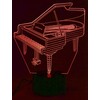 Piano - 3D LED LAMP Optical Illusion Light with 7
