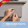 Command Mini Ganci Adesivi Trasparenti per Decorazioni Interne, 30 Ganci
