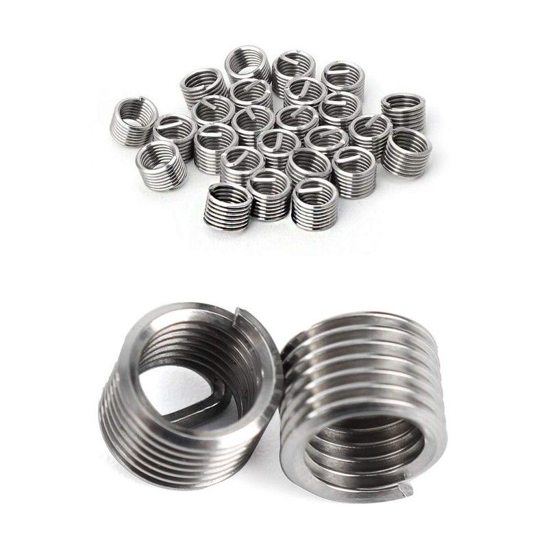 Saipor 30pcs Thread Repair Kit M6 x1.0mm Helicoil Restoring Thread