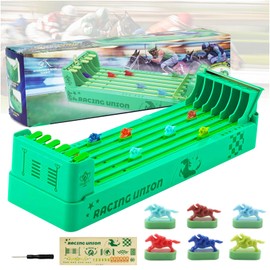 Audasi Horse Racing Game Horse Racing Table Games Multiplayers 6 Colorful Horse Racing Toy Electric Horse Racing Interactive Toys Entertainment Board Game for Family Party Kids Birthday Present