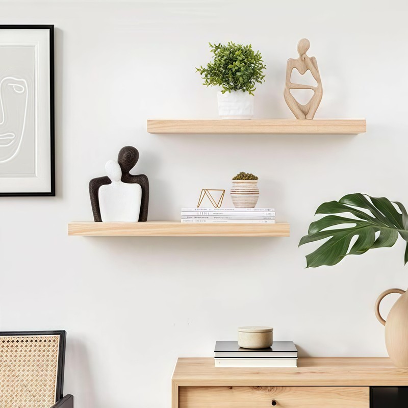 8pcs Wall Shelf Brackets Heavy Duty Floating Shelf Bracket Hidden,Invisible