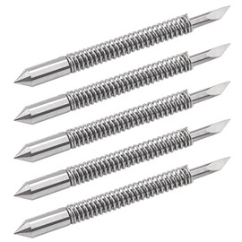 Pxyelec 60 Degrees Graphtec CB09 Blades for Graphtec Vinyl Cutter Plotter Blade Needle Pack of 5