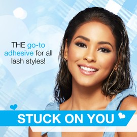 Duo Striplash Adhesive, Clear Lash Glue for Fake Lashes, Lash Clusters and Individual Lashes, 0.25 oz