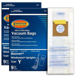 맞도록 타입 교체용 ENVIROCARE 후버 여과 설계된 진공 업라이트 18팩에 윈드터널 Envirocare Replacement Filter Designed for Hoover Upright Vacuum WindTunnel 18 Pack