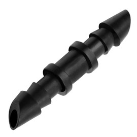 TTioDri 60 Pack Drip Irrigation 1/4" Barbed Coupling Fittings, Barbed Connectors for 1/4 Inch Irrigation Tubing Drip Line Coupling for Drip Sprinkler Garden Shrubs Systems