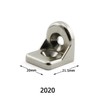 PZRT Angle Arbitrary Bracket Set,Round Corner L Connector Fasten Connector