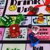 gzaymng Drinking Board Games for Adults, Rubber Mat Drinking Board