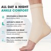 Modvel Foot & Ankle Brace Socks for Sprained Ankle Compression