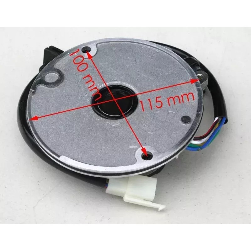 FANCY SCOOTERS Magneto Stator W/ Light For 125cc 140cc Apollo