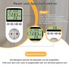 Awootsv Electricity Meter for Socket Energy Cost Meter with LCD