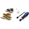 WD 20pc Industrial Wire Brush Set Extra Long Reach Cleaning