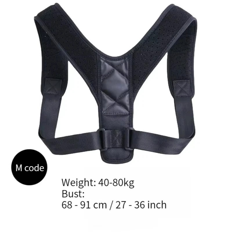 Posture Corrector Back Brace for Daily Support – Adjustable Shoulder