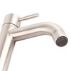 Stainless Steel Brushed Surface Basin Water Faucet Bathroom Single Cold