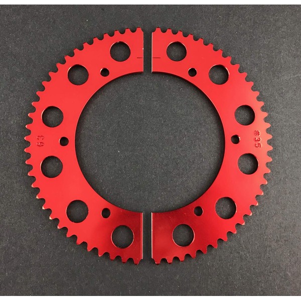 OMB Warehouse Pit Parts Split Sprocket - 66 Tooth -