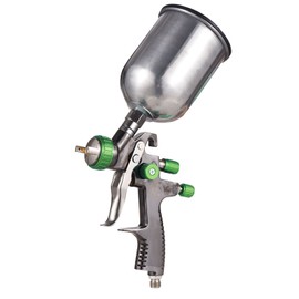 LVLP  Feed Air Spray Gun Mini Paint Spraying Gun Kit 1.3mm Nozzle 600ml Fluid Cup Air Paint Sprayer for Painting Car Furniture Wall