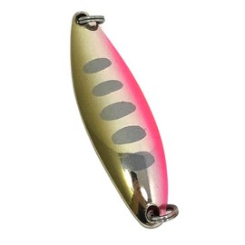 Endo Craft Lure, Spoon, Credo, Plain, 0.5 oz (15 g), Pink Yamame
