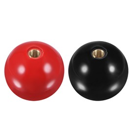 sourcing map Joystick Head Rocker Ball Top Handle Arcade Game Replacement Red/Black