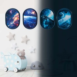 SNAIL GARDEN Glow in the Dark Space Capsule Sticker