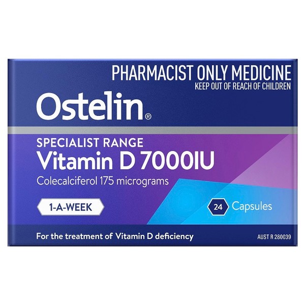 Ostelin Specialist Range Vitamin D 7000IU Cap X 24
