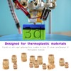 Gueenky 320 Pieces Threaded Insert 3D Printing Brass, M2 M3