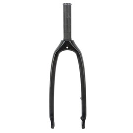 20in Carbon Fiber Front Fork Lightweight High Strength Mountain Bike Front Forks for 28.6mm Straight Tube Folding Bike