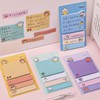 4 Pack Cute Sticky Notes Cartoon Animal Sticky Memo Pads