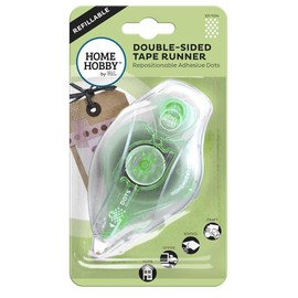 HomeHobby by 3L Double-Sided Tape Runner Refillable Dots Repositionable 10m