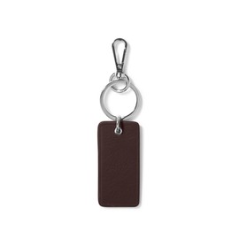 Leatherology Brown Rectangle Keychain