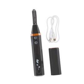 TOVINANNA Electric Heated Eyelash Curler Portable Makeup Tool for Quick and Effortless Eyelash Curling Lightweight Design Preheats Seconds for Home and Travel Use