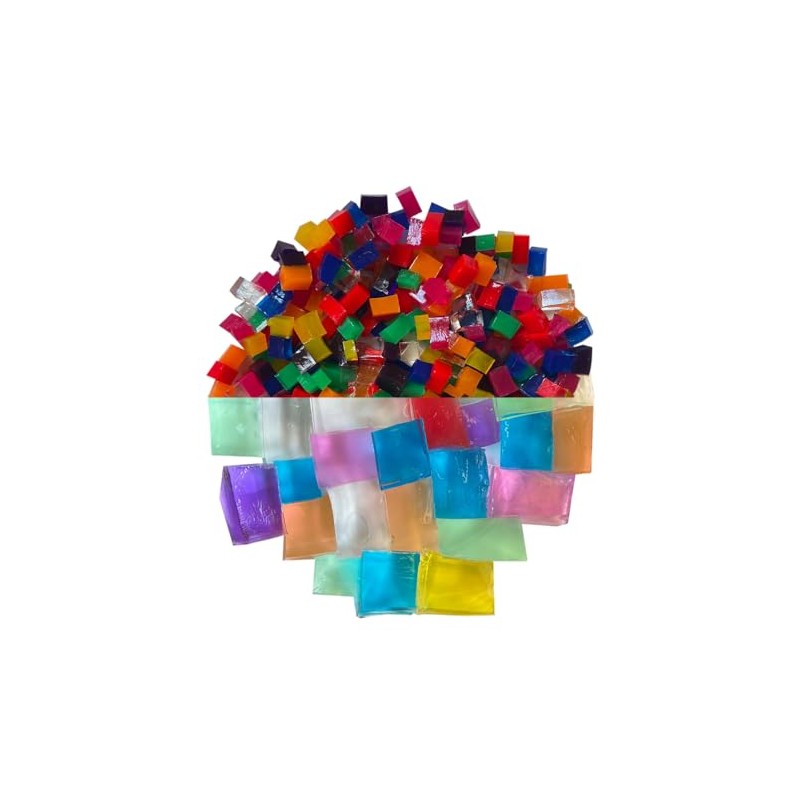 trendfinding 100 g Water Retaining Decorative Granules Square Beads Rectangular