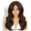 WIGER Layered Realistic Wavy Wigs for Women Natural-looking Synthetic Wigs
