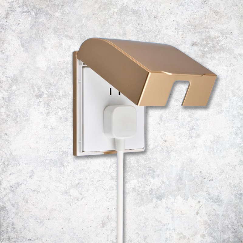 CTForest Gold socket protection box, rain cover for plastic sockets,
